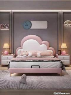 佛山大厂货，高质量仿真皮，实木床边，高密度海绵，带实木床板，全新包装，特价处理 - 甘孜28生活网 ganzi.28life.com